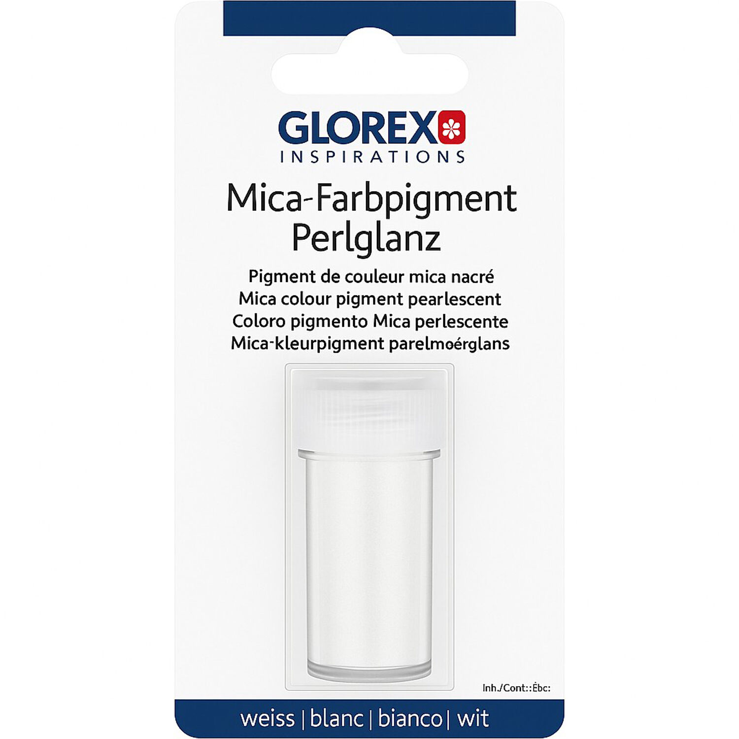 NEU Mica-Farbpigmente, 5g, weiss
