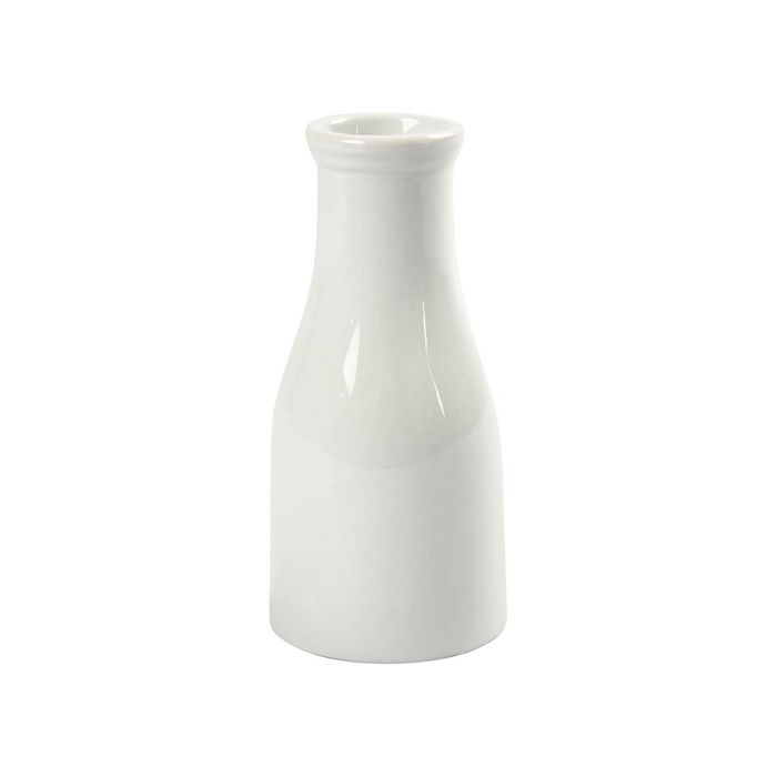 Porzellan Milchflasche, ca.13 cm, 170 ml