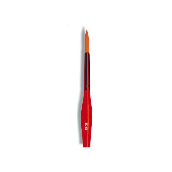SALE MUCKI Trigonomic-Pinsel, rund, spitz, Gr. 8