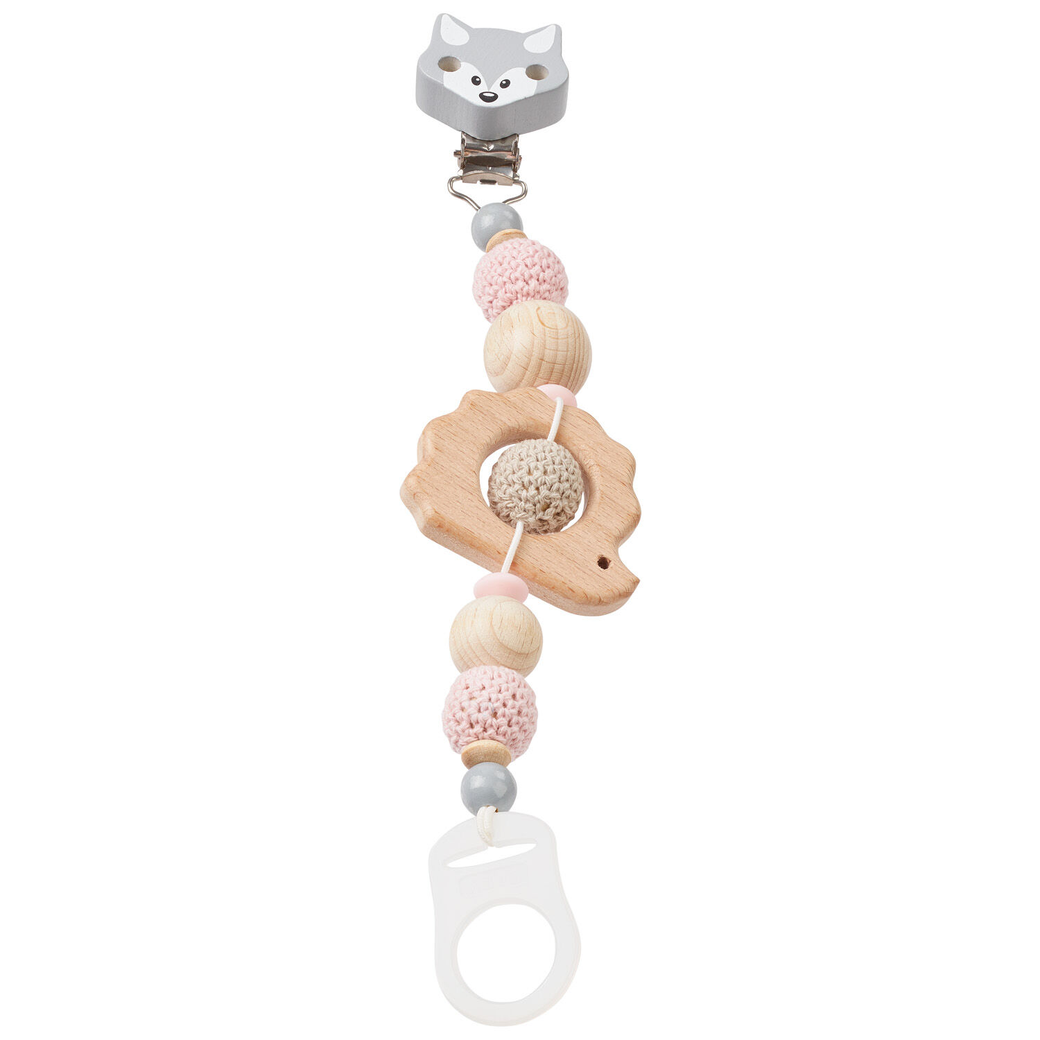 SALE Kordel fr Schnullerketten,  1,8 mm, 1 m, Creme Bild 2