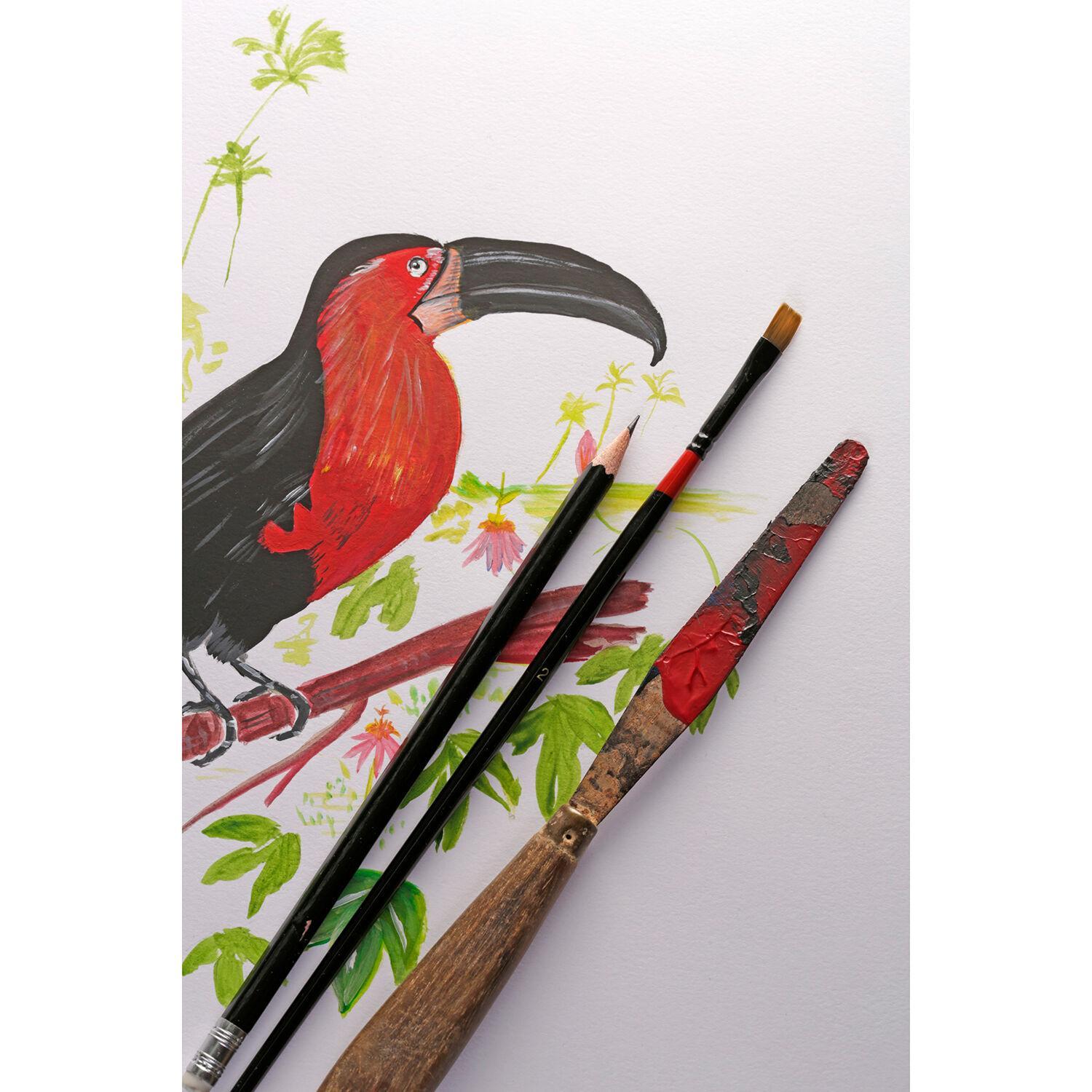 NEU Clairefontaine Multitechnik PaintOn A6, mit leichter Krnung, geleimt 250g/qm, 15 Blatt, extrawei Bild 2