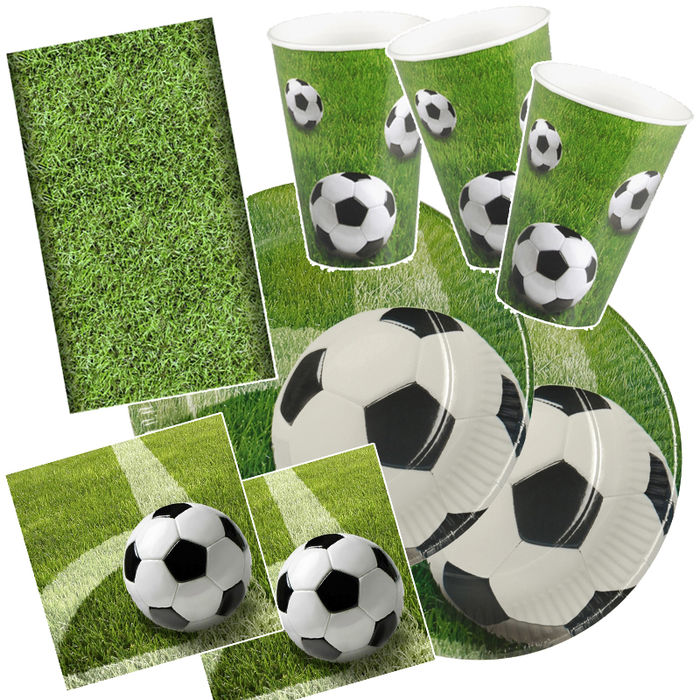 Party-Set-Basic für 10 Gäste Soccerball