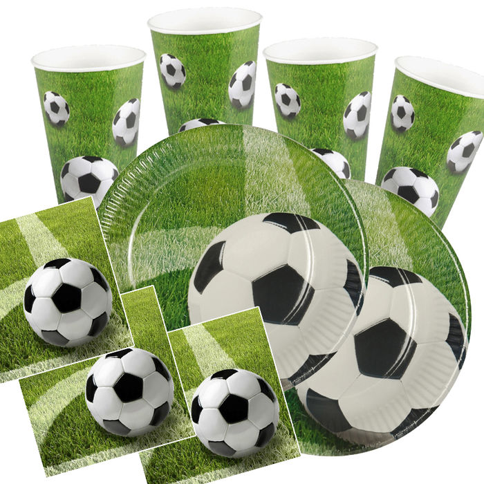 Party-Set-Basic für 20 Gäste Soccerball