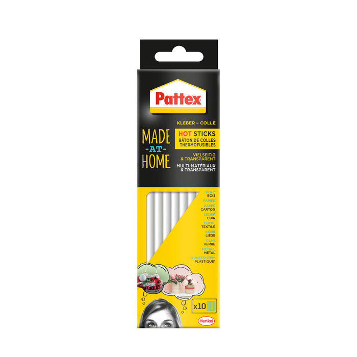 Pattex Hot Heiklebesticks transparent, 200g