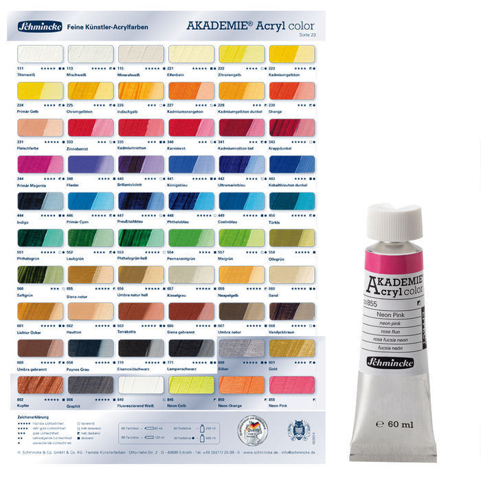 Akademie-Acryl 60ml, Siena natur Bild 2