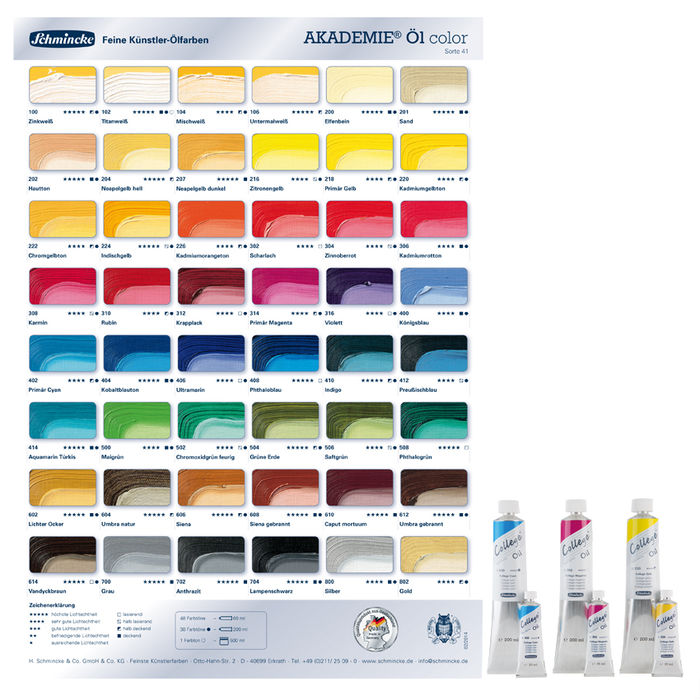 Akademie Öl-Color Ölmalfarbe 200ml, Kobaltblauton Bild 2