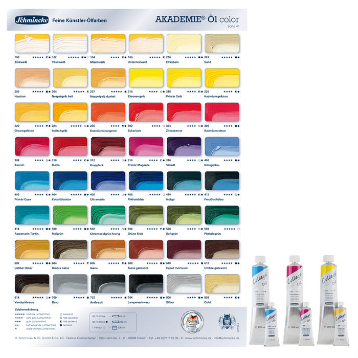 Akademie l-Color lmalfarbe 60ml, Karmin Bild 2