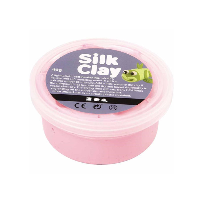 SALE Silk Clay Modelliermasse, 40g, pink