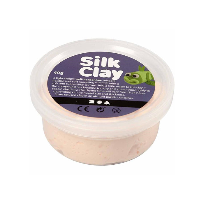 Silk Clay Modelliermasse, 40g, hautfarben