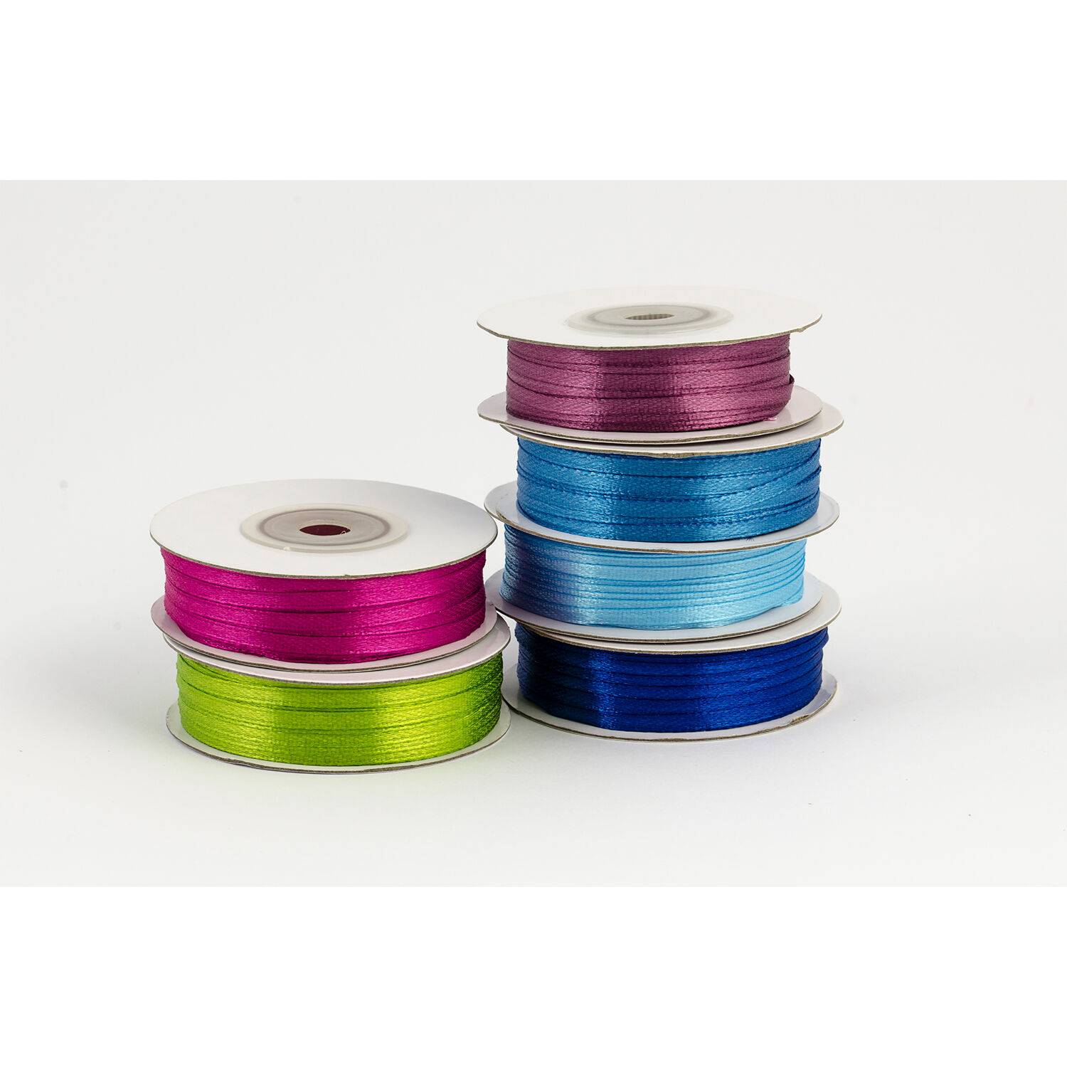 Satinband / Schleifenband, Breite 3mm, L�nge 50m, Orange Bild 5