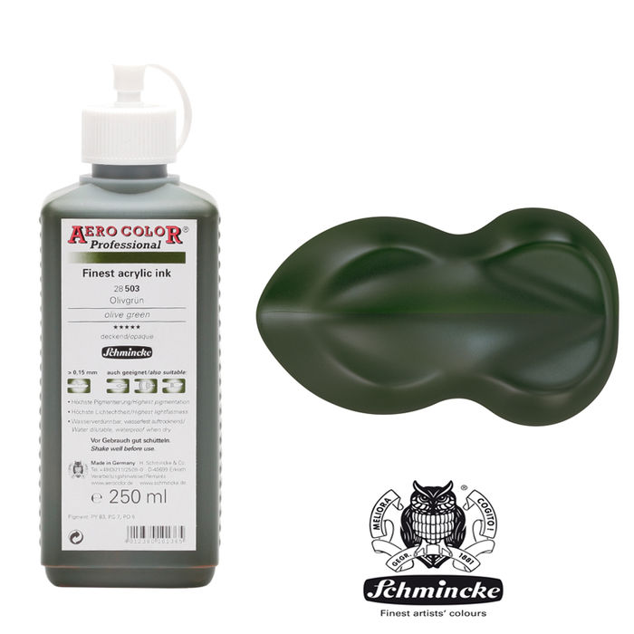 AERO COLOR Professional, Olivgrün, 250 ml