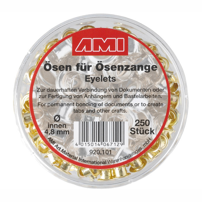 SALE sen, messingfarben, 4,8 mm, 250 Stk.