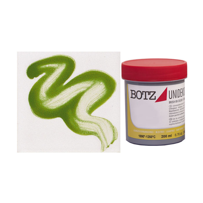 NEU BOTZ Unidekor Keramikfarben 1000 - 1250 C , 200 ml, Farngrn