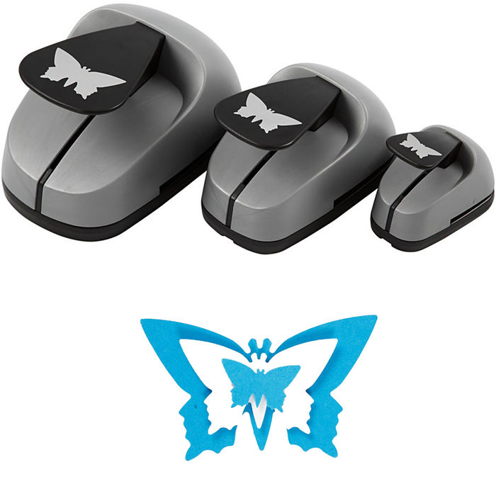 Motivstanzer-Set Schmetterling, 3-teilig