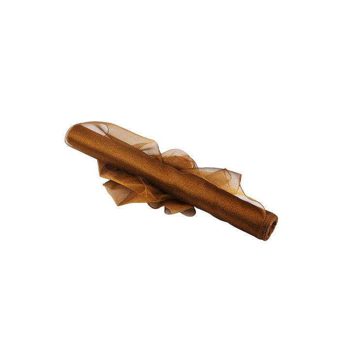 SALE Organzastoff, Breite 50cm, Lnge 10m, Gold