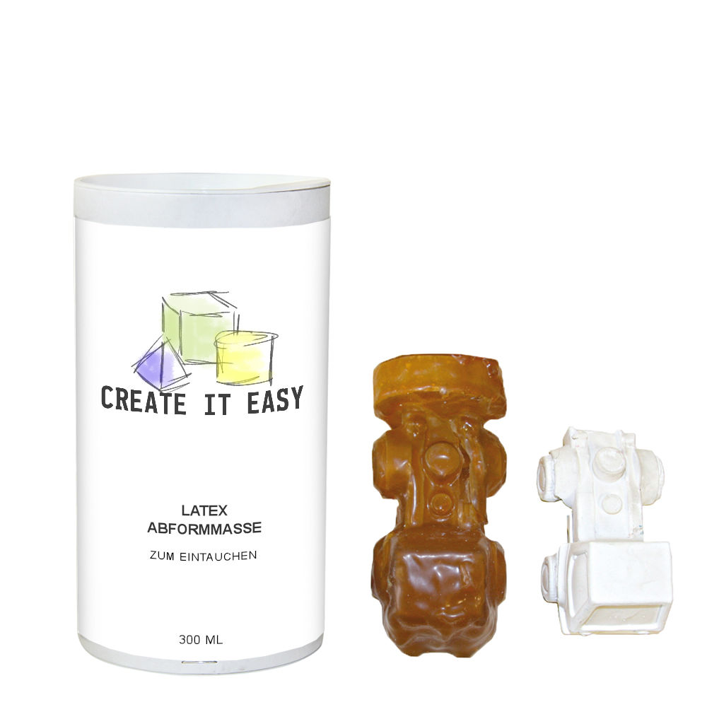 Create It Easy Latex Abformmasse zur Tauchformherstellung, 300ml