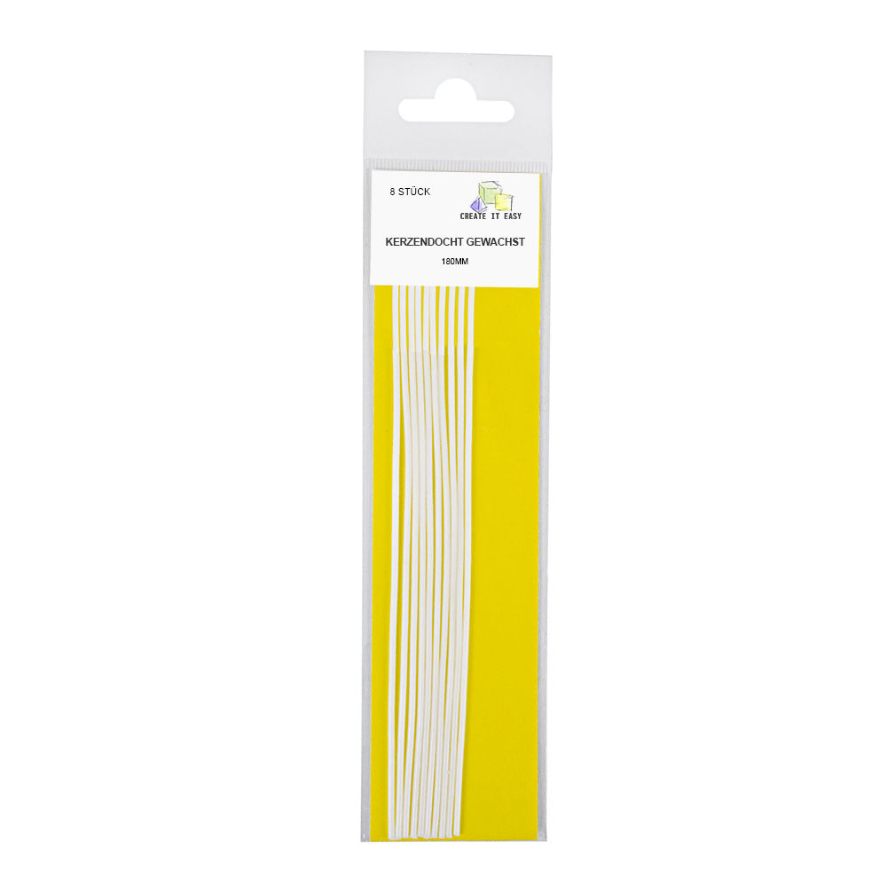 SALE Create It Easy Kerzendocht gewachst, 180 mm lang, 8 Stck