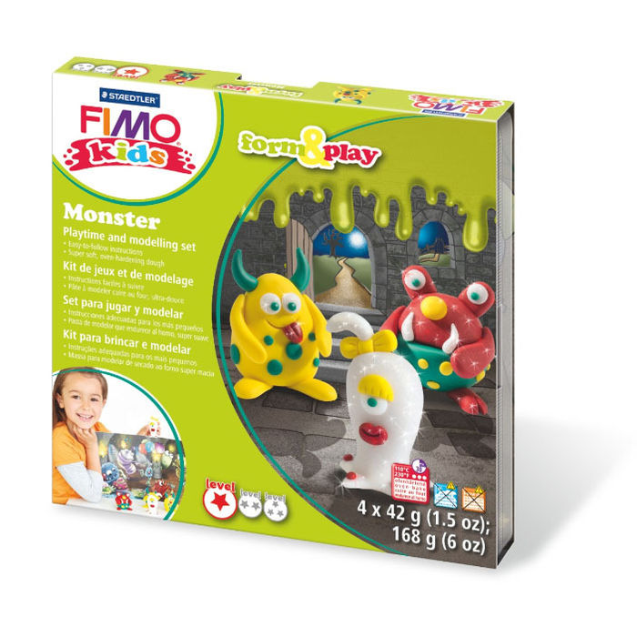 Fimo kids Form & Play Set Monster