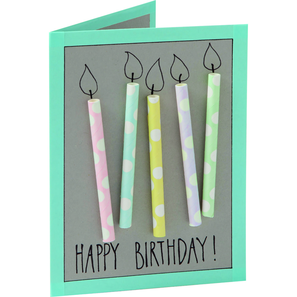 SALE Papierstrohhalme PASTEL DOTS, 25 Stck, 19,7 cm,  6 mm Bild 3