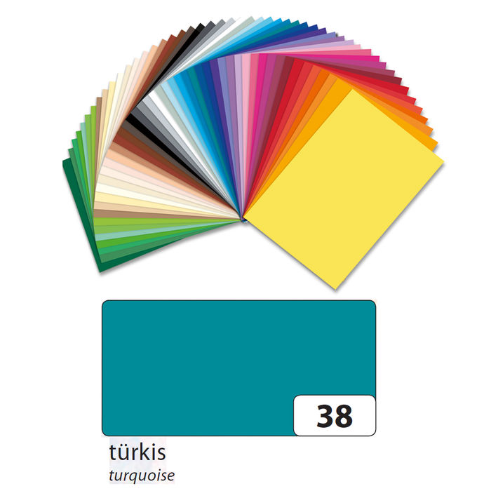 Fotokarton, 50 Bogen, 300 g/qm, DIN A4, Trkis