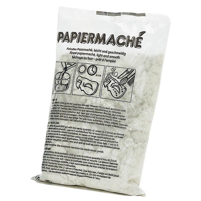 Papiermaché/ Pappmaché 5000g, Großpackung