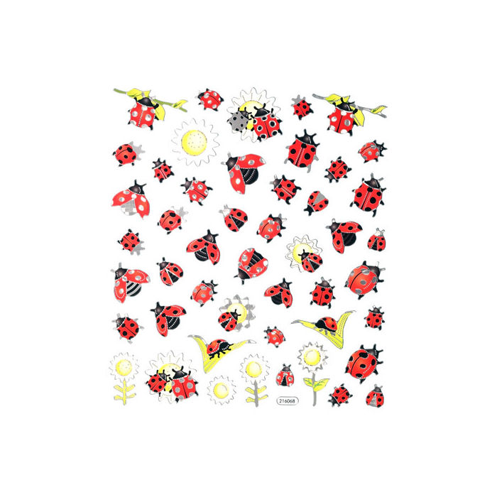 Hobby-Design Sticker Marienkfer