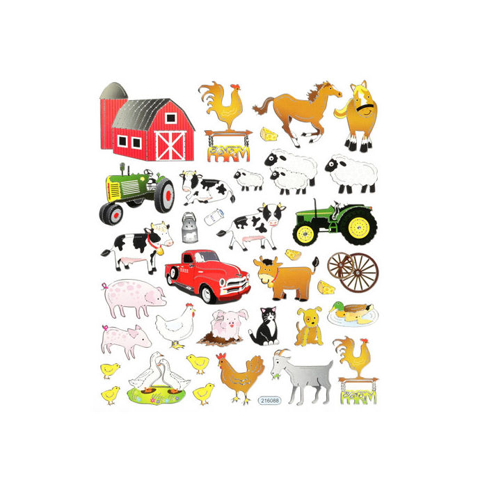 Hobby-Design Sticker Bauernhof