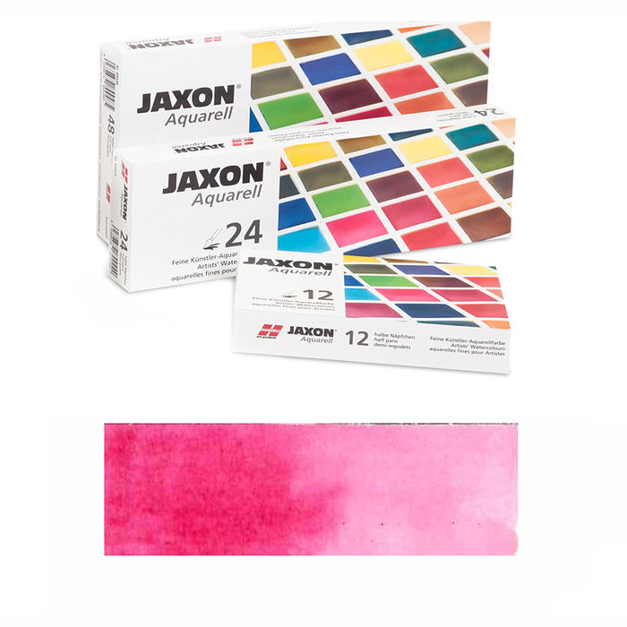 Jaxon Aquarellfarbe, 1/2 Napf, Permanentrosa