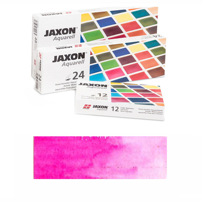 Jaxon Aquarellfarbe, 1/2 Napf, Opera Rosa