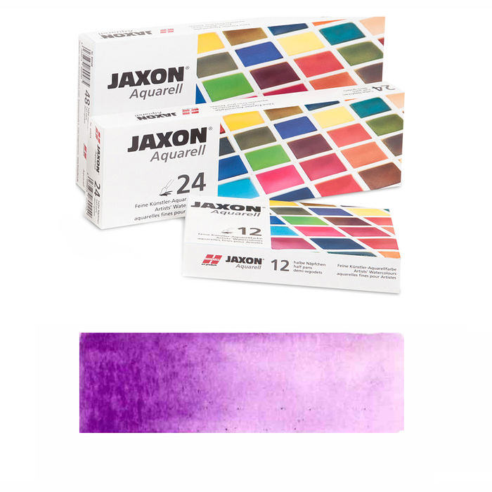 Jaxon Aquarellfarbe, 1/2 Napf, Violett