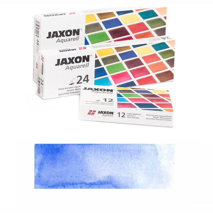 Jaxon Aquarellfarbe, 1/2 Napf, Ultramarinblau