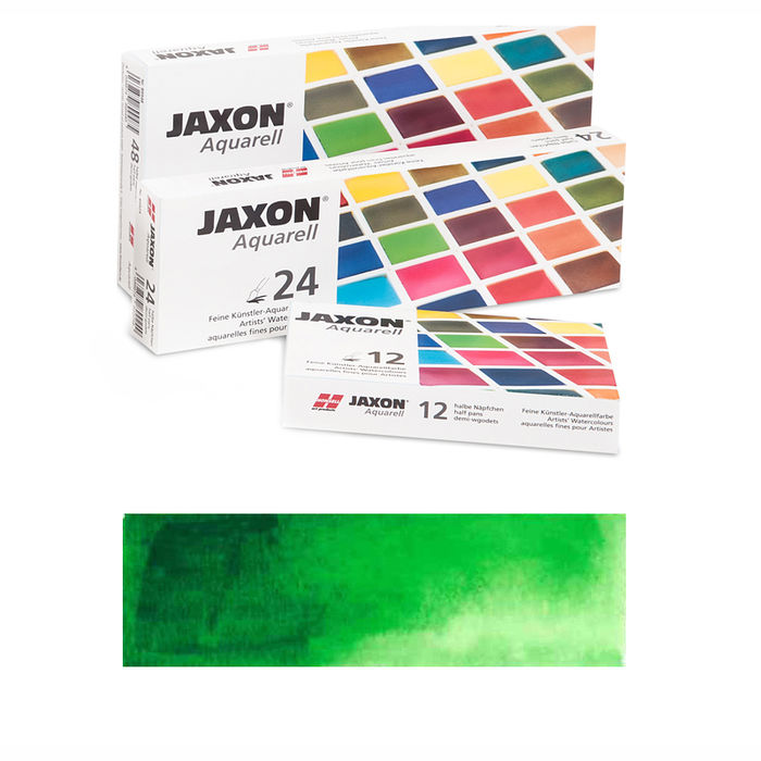 Jaxon Aquarellfarbe 1/2 Napf, Kadmiumgrn hell