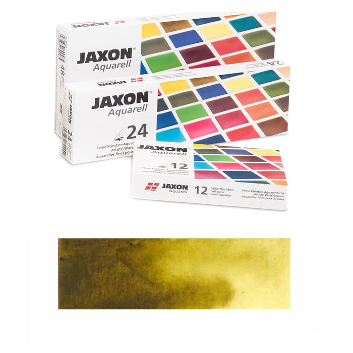 Jaxon Aquarellfarbe 1/2 Napf, Olivbraun