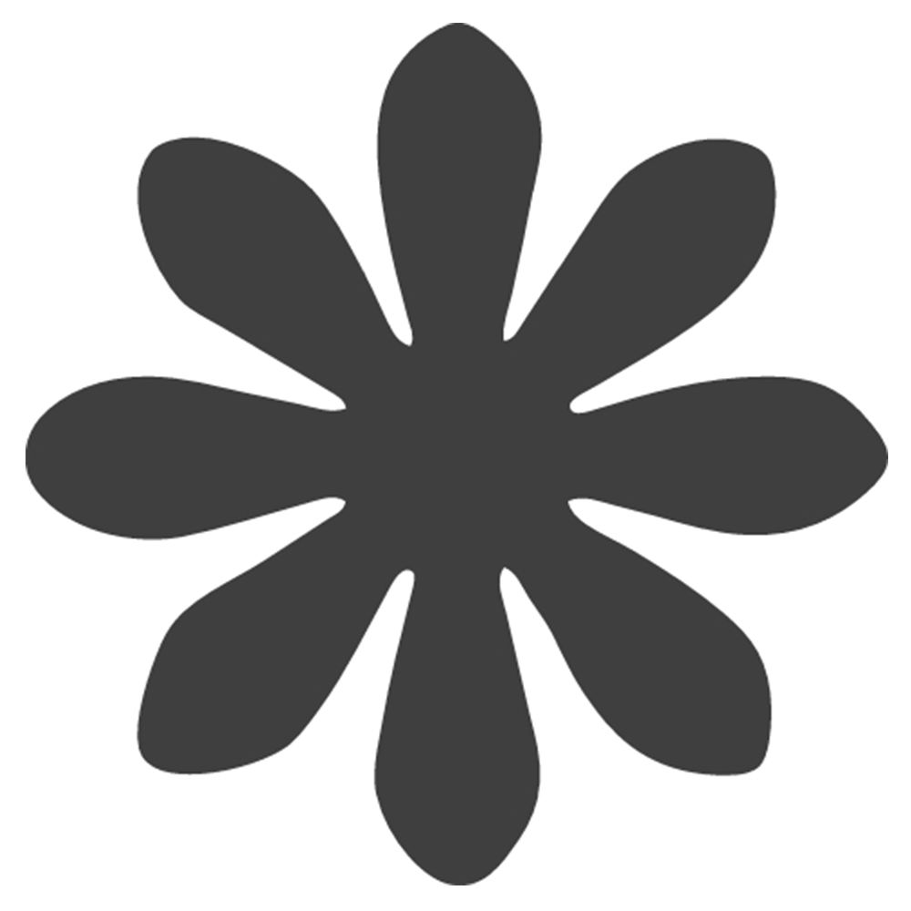 Motivstanzer Blume, ca.2,5cm