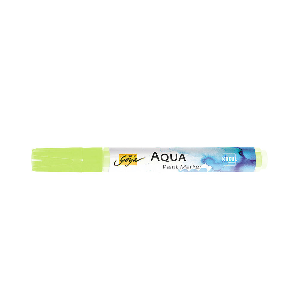 Solo Goya Aqua Paint Marker Brush, Gelbgrün
