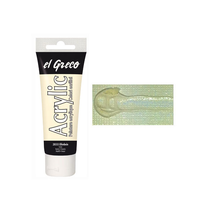 Kreul EL GRECO Acrylfarbe Elfenbein 75 ml