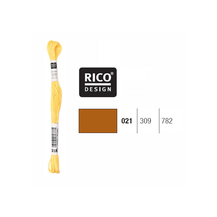 Sticktwist, 8 Meter, Farbe: Goldgelb 021