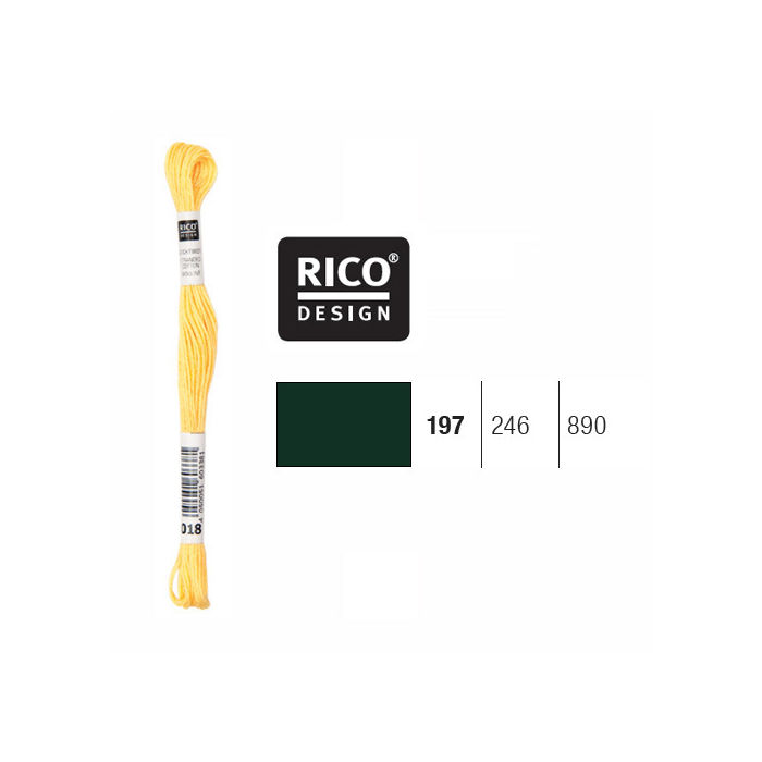 Sticktwist, 8 Meter, Farbe: Salbei 197