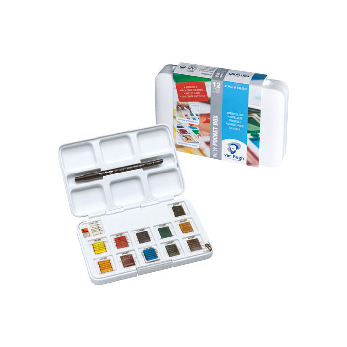 Van Gogh Aquarell Pocketbox, 12 Npfe Bild 2