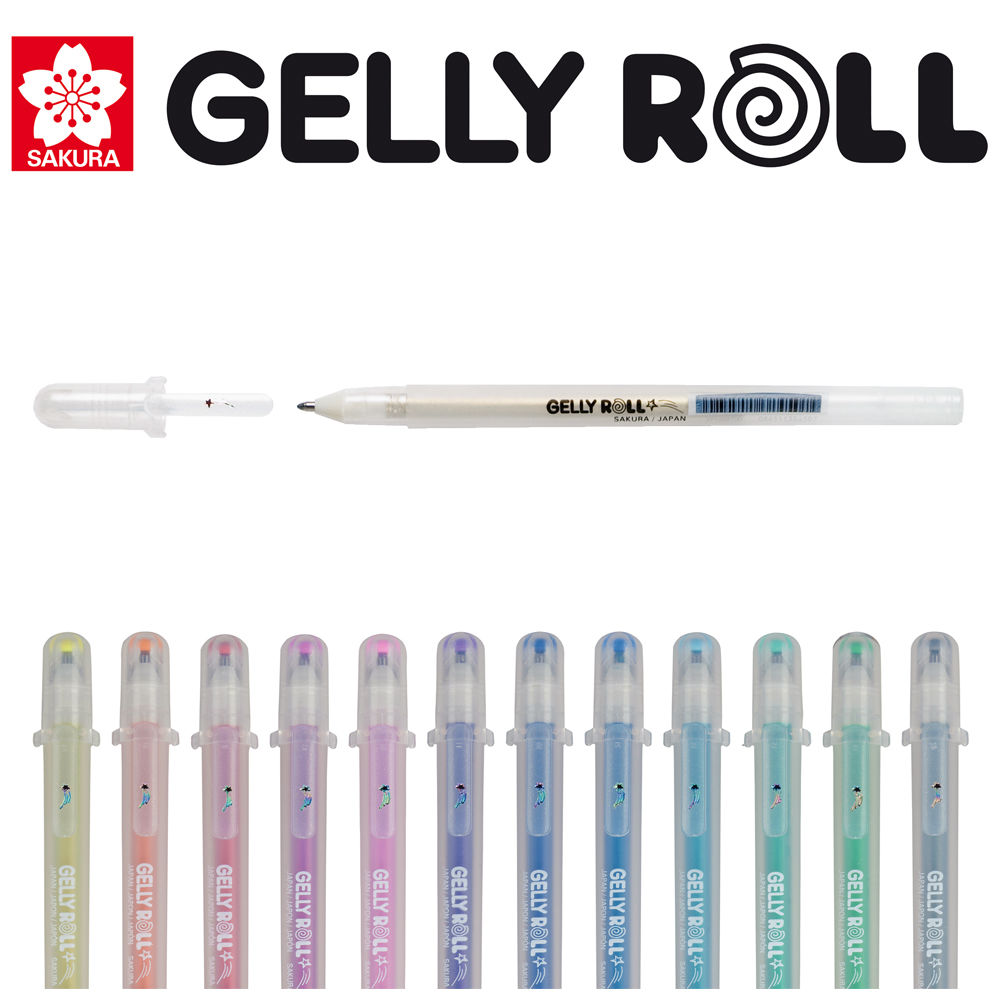 Gelstift Sakura / Gelly Roll Stardust, Glitter Transparent
