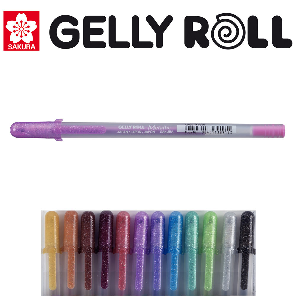 SALE Gelstift Sakura / Gelly Roll Metallic, Rosa