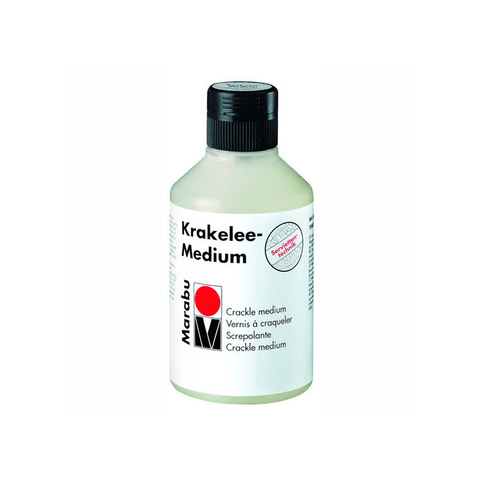 Marabu-Krakelee-Medium, Kunststofflasche 250 ml