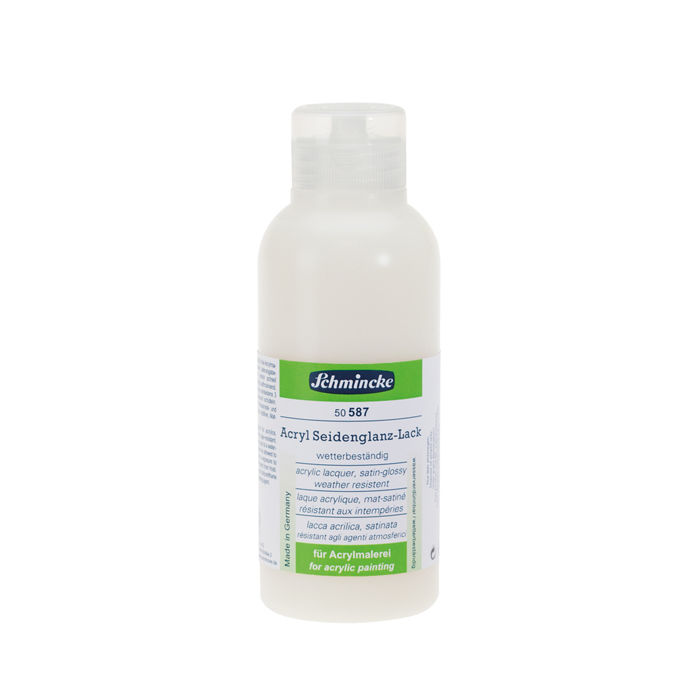 Schmincke Acryl Seidenglanz-Lack, 250 ml