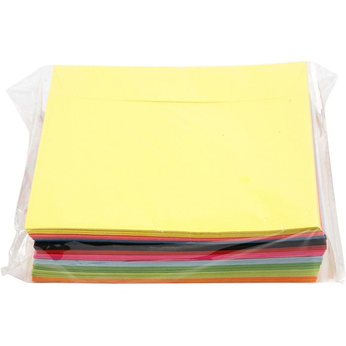 Farbige Briefumschläge - Sortiment, 100Stck. - Sets Papier ...