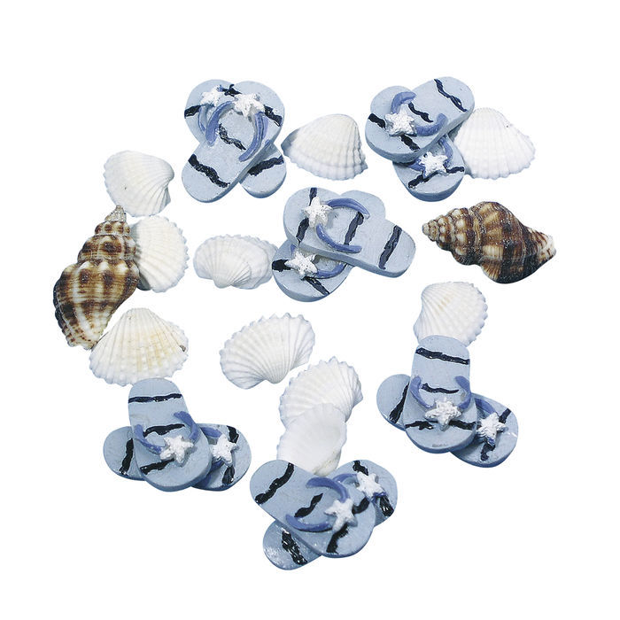 Streuteile Strand Schlappen 3 Cm 6 St Noch Mehr Dekoartikel