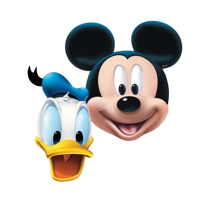 Sale Maske Mickey Mouse Clubhouse 4 Stk Jungen Party Mickey