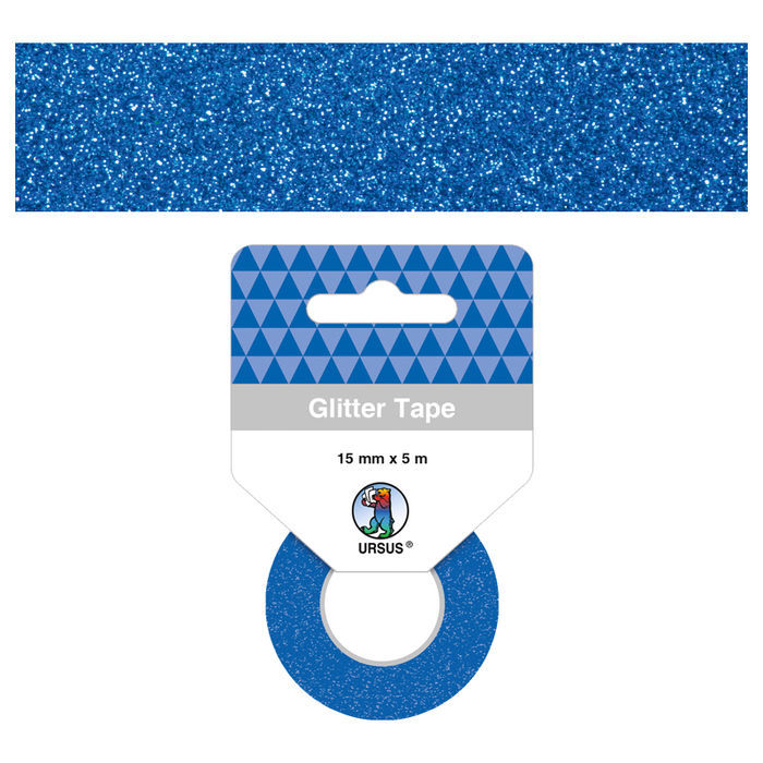 SALE Dekoband klebend Glitter 15 mm x 5 m Schleifenband Sticker Bänder