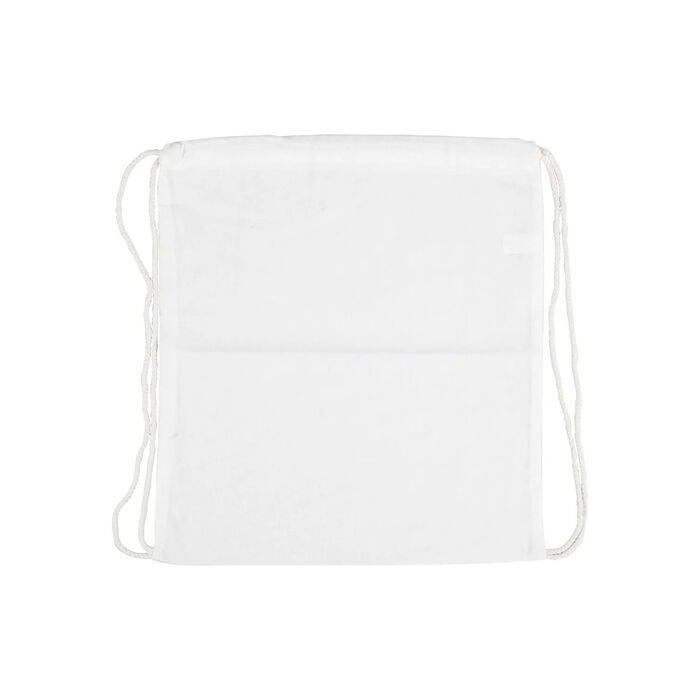 NEU Beutel mit Kordelzug, 100% Baumwolle, 37x41cm, Wei�