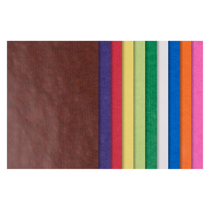 Sparpack Transparentpapier 100 Bg. farbig sortiert