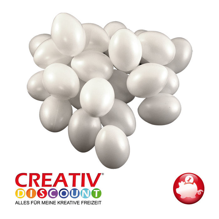 CREATIV DISCOUNT Watte-Eier 48mm - 50 Stück Im Beu Produktbild-Vorschau 8